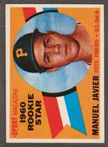 1960 Topps Base Set #133 Manuel Javier