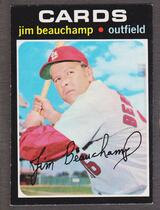 1971 Topps Base Set #322 Jim Beauchamp