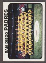 1973 Topps Base Set #316 Padres Team