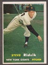 1957 Topps Base Set #123 Steve Ridzik