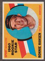 1960 Topps Base Set #127 Ronnie Hansen