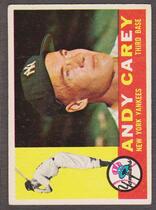 1960 Topps Base Set #196 Andy Carey
