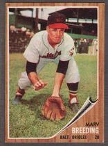 1962 Topps Base Set #6 Marv Breeding