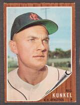 1962 Topps Base Set #147 Bill Kunkel