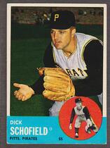 1963 Topps Base Set #34 Dick Schofield