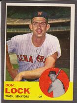 1963 Topps Base Set #47 Don Lock