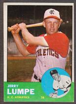 1963 Topps Base Set #256 Jerry Lumpe