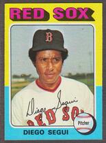 1975 Topps Base Set #232 Diego Segui