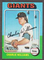 1975 Topps Base Set #449 Charlie Williams