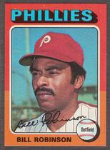 1975 Topps Base Set #501 Bill Robinson