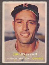 1957 Topps Base Set #75 Jim Piersall