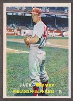 1957 Topps Base Set #162 Jack Meyer