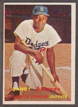 1957 Topps Base Set #201 Sandy Amoros