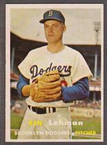 1957 Topps Base Set #366 Ken Lehman