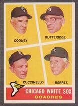 1960 Topps Base Set #458 White Sox Coaches