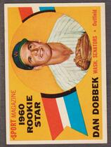 1960 Topps Base Set #123 Dan Dobbek