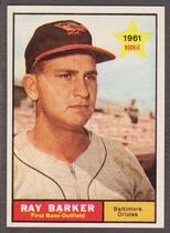 1961 Topps Base Set #428 Ray Barker