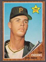 1962 Topps Base Set #326 Tom Parsons