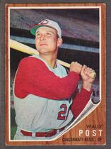 1962 Topps Base Set #148 Wally Post