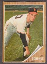 1962 Topps Base Set #498 Jim Donohue