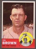 1963 Topps Base Set #289 Hal Brown