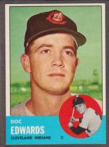 1963 Topps Base Set #296 Doc Edwards
