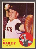 1963 Topps Base Set #368 Ed Bailey