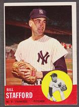 1963 Topps Base Set #155 Bill Stafford