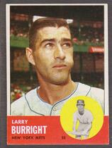 1963 Topps Base Set #174 Larry Burright