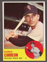 1963 Topps Base Set #308 Camilo Carreon