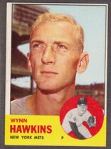 1963 Topps Base Set #334 Wynn Hawkins