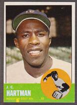 1963 Topps Base Set #442 J.C. Hartman