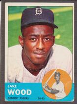 1963 Topps Base Set #453 Jake Wood