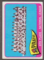 1965 Topps Base Set #209 Pirates Team