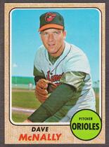 1968 Topps Base Set #478 Dave McNally