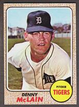 1968 Topps Base Set #40 Denny McLain