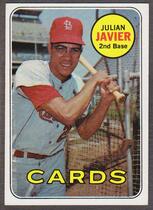 1969 Topps Base Set #497 Julian Javier