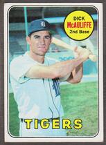 1969 Topps Base Set #305 Dick McAuliffe