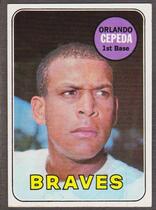 1969 Topps Base Set #385 Orlando Cepeda