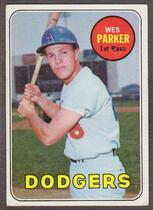 1969 Topps Base Set #493 Wes Parker