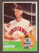 1963 Topps Base Set #370 Dick Donovan