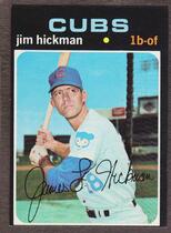 1971 Topps Base Set #175 Jim Hickman