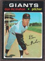 1971 Topps Base Set #354 Don McMahon