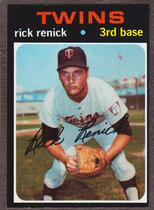 1971 Topps Base Set #694 Rick Renick