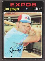 1971 Topps Base Set #284 Jim Gosger