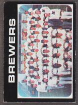 1971 Topps Base Set #698 Brewers Team