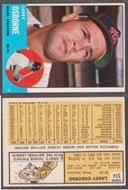 1963 Topps Base Set #514 Larry Osborne