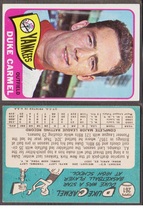 1965 Topps Base Set #261 Duke Carmel