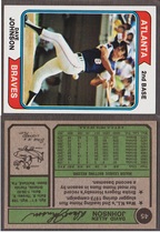 1974 Topps Base Set #45 Dave Johnson