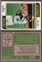 1974 Topps Base Set #52 Al Oliver